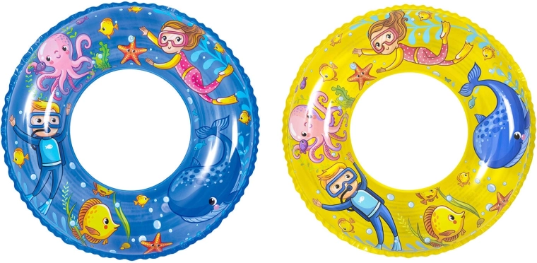 Pripučiamas plaukimo ratas 60 cm SEA WORLD vaikams