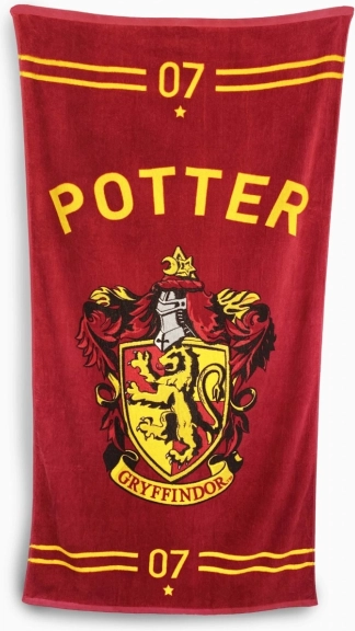 Harry Potter krepšinio rankšluostis 75x150 cm