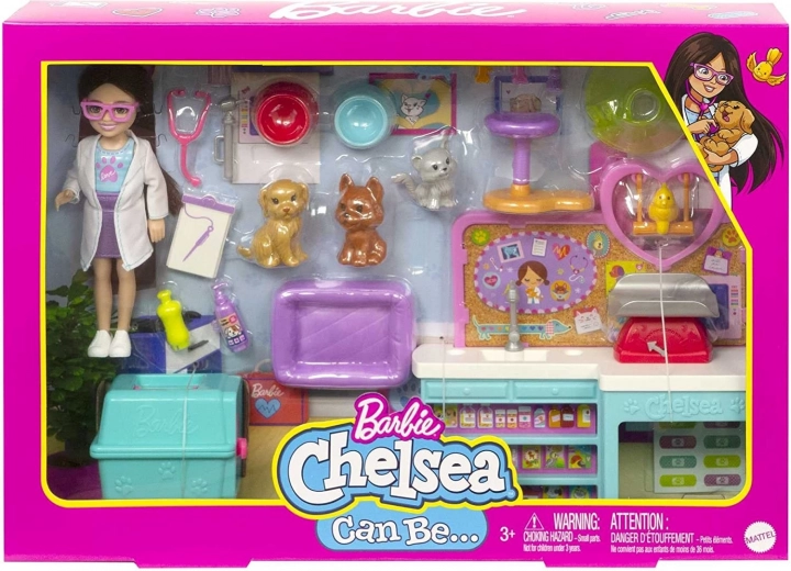 Barbie Chelsea Veterinary Set with Doll