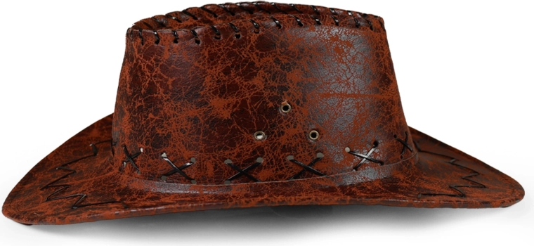 Shaped brim and ventilation details