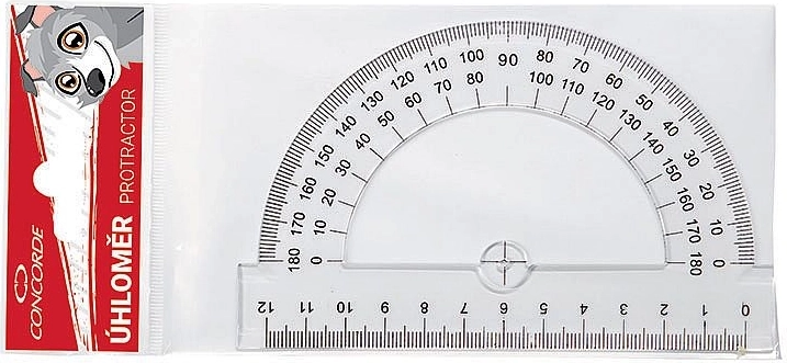 Matlankis CONCORDE 12 cm skaidrus 180°