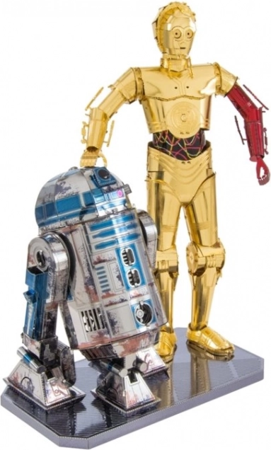 3D metalinis galvosūkis „Star Wars“: R2-D2 ir C-3PO