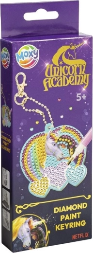 Diamond Painting – Unicorn Academy MOXY Keychain