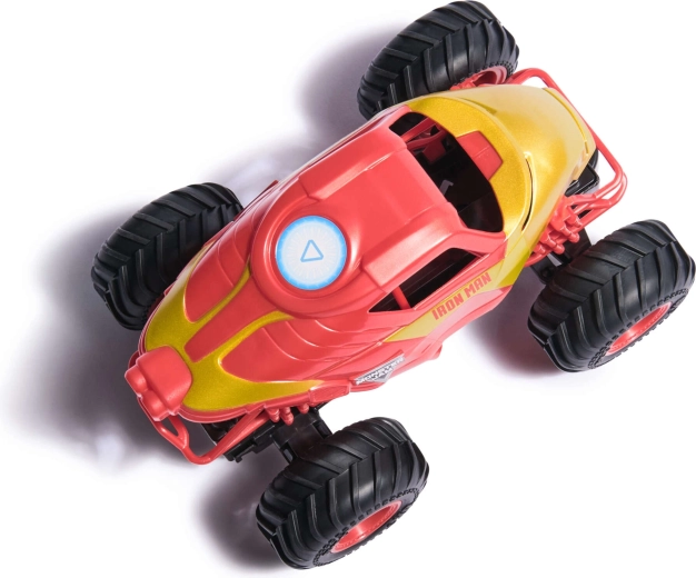 Autentiškas IRON MAN ir Monster Jam dizainas