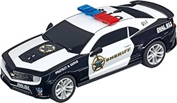 Slot car CHEVROLET Camaro Sheriff GO/GO+ 1:43
