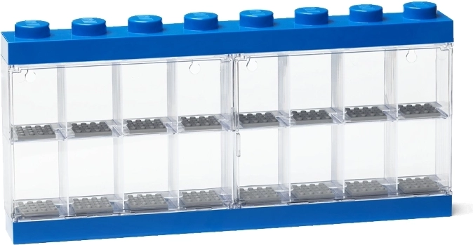 LEGO kolekcinė dėžutė 16 minifigūrėlių – mėlyna