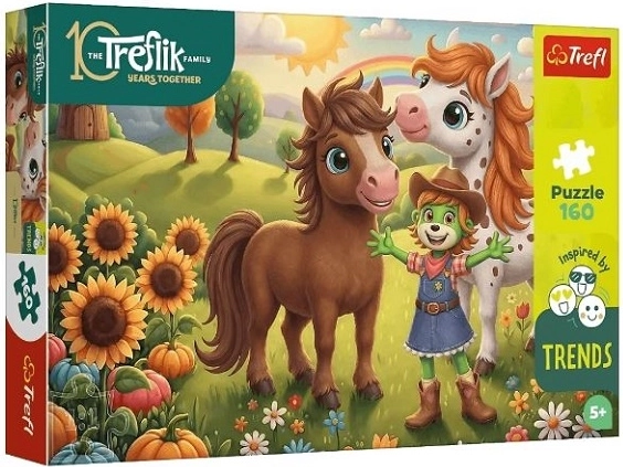 Trefl 160-piece puzzle – Pony (Treflik Family)