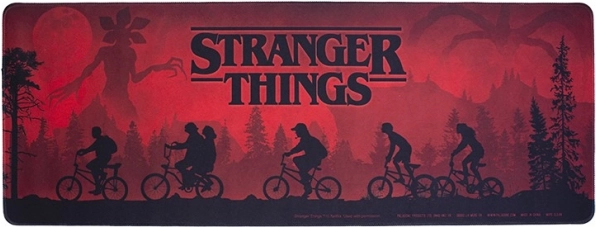 Žaidimų kilimėlis „Stranger Things“ su klasikiniu logotipu