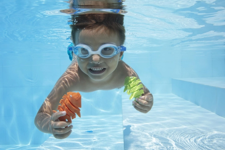 Support for swimming skills