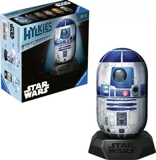 Ravensburger 3D dėlionė Hylkies Star Wars R2-D2, 54 detalės