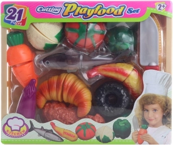 Vegetable and Bakery Cutting Set for Children