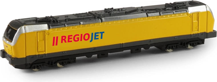 Metalinė lokomotyvo REGIOJET 16 cm