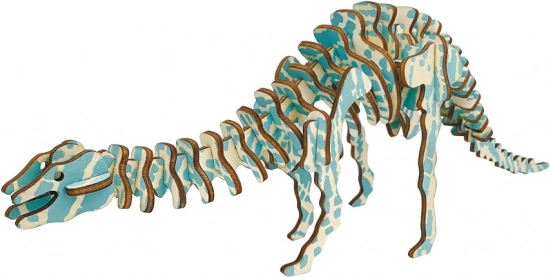 Wooden 3D Puzzle Diplodocus