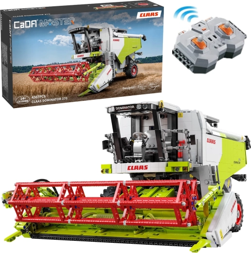 CaDA CLAAS Dominator 370 Remote-Controlled Combine Harvester Construction Set