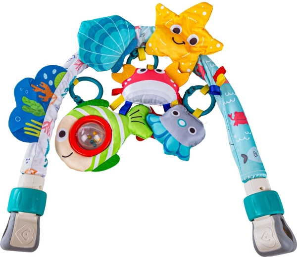 Detachable rattle and travel pendants