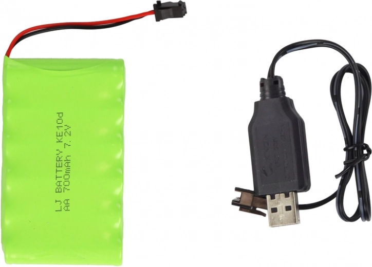 Ilgas veikimo laikas su akumuliatoriais ir USB įkrovimu