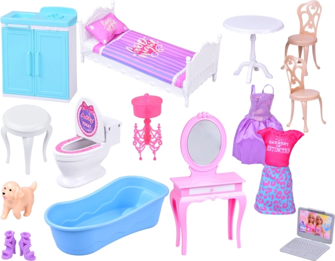 Lagaminėlis su gausia įranga