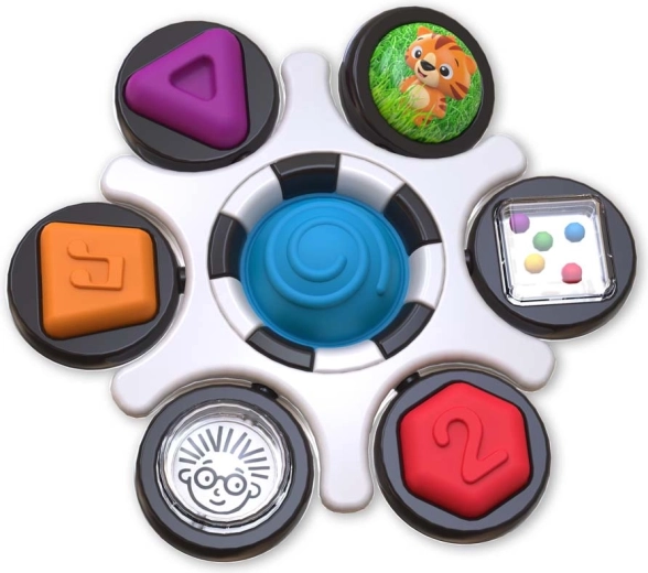 Sensorinis žaislas Baby Einstein Curiosity Clutch kūdikiams nuo 3 mėn.+