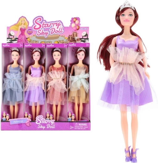 Stilinga mados lėlė brunetė 29 cm (4 variantai)
