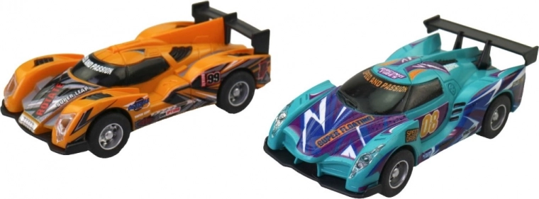 Pair of cars for shared races