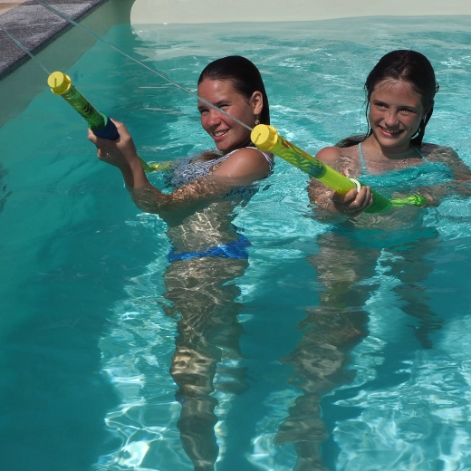 Schildkröt vandens pistoletas Aqua Splasher, žalias