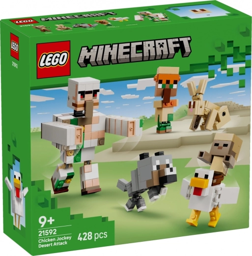 LEGO Minecraft Viščiuko raitelio ataka dykumoje