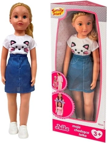 Vaikštanti lėlė „SmilyPlay Julka“ 70 cm