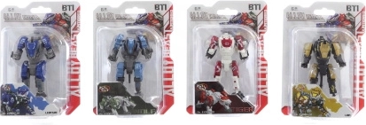 Transformuojamas metalinis robotas-gyvūnas