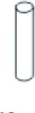 JAMARA kaiščiai 2,5 × 11,8 mm – 10 vnt.