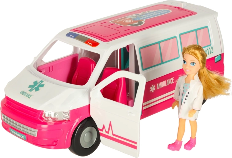 Doctor doll and medical equipment