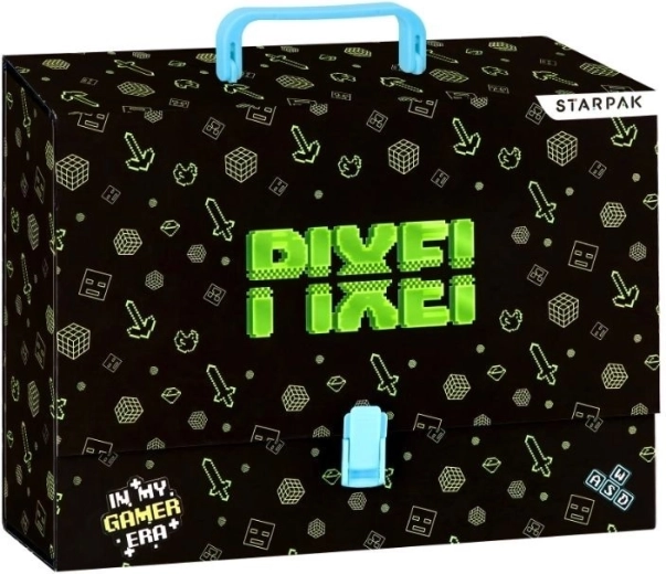 A4 piešinių dėklas „Pixel“ su rankena – 1 vnt.
