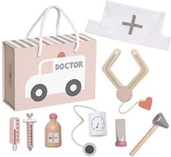 JaBaDaBaDo children's doctor case pink