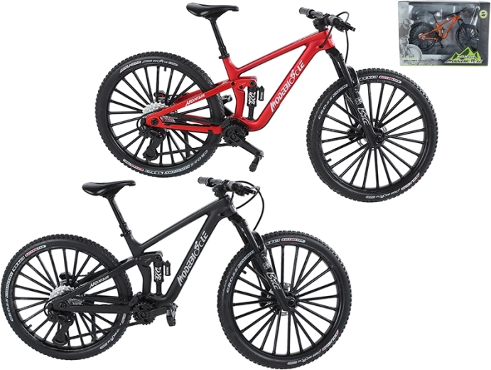 Metalinis kalnų dviračio modelis 20,5 cm