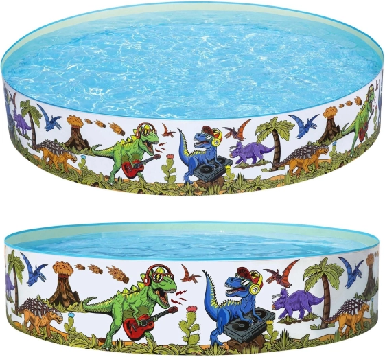 Sodo baseinas su dinozaurais 244 × 46 cm Bestway