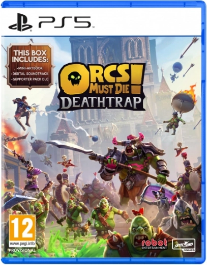 PS5 Orcs Must Die! Deathtrap – action strategy game