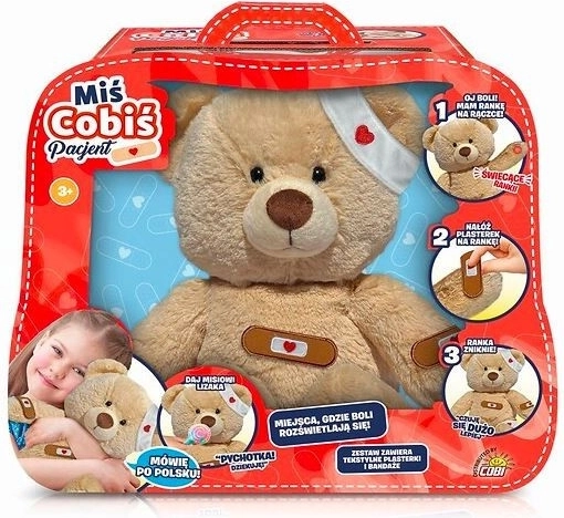 Interaktyvus pliušinis meškiukas „All Better Bear“