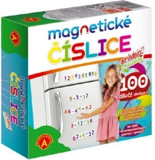 Magnetiniai skaičiai ant šaldytuvo, 100 vnt.