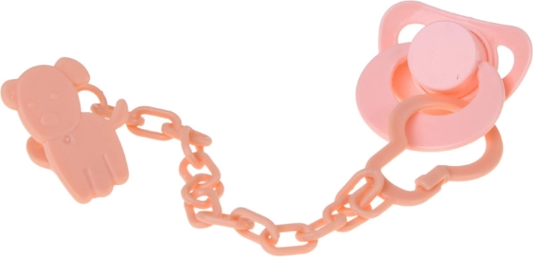 Removable clothing and pacifier with clip