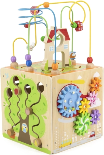 Spatial maze for little hands