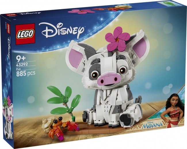 LEGO Disney Vaiana – Pua, judinama paršiuko figūrėlė
