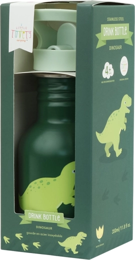 A Little Lovely Company nerūdijančio plieno gertuvė vaikams „dinozauras“ 350 ml