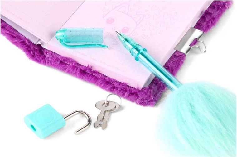 Soft plush notebook