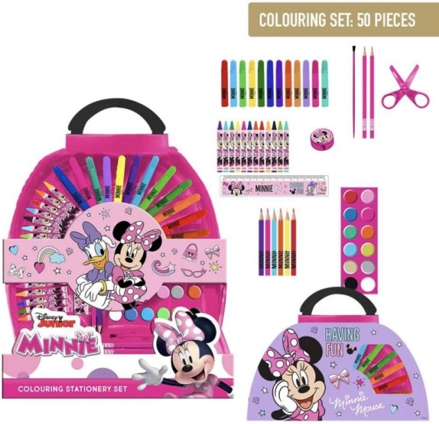 Minnie piešimo rinkinys, 50 vnt.