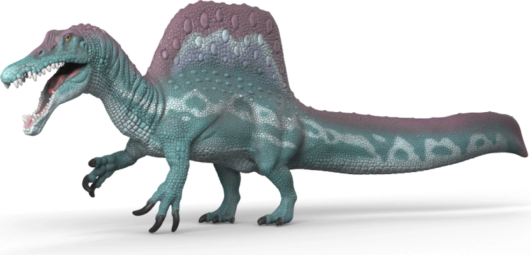Impressive dorsal crest of the Spinosaurus