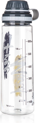 Tritan Water Bottle 750 ml Free Mind, Transparent