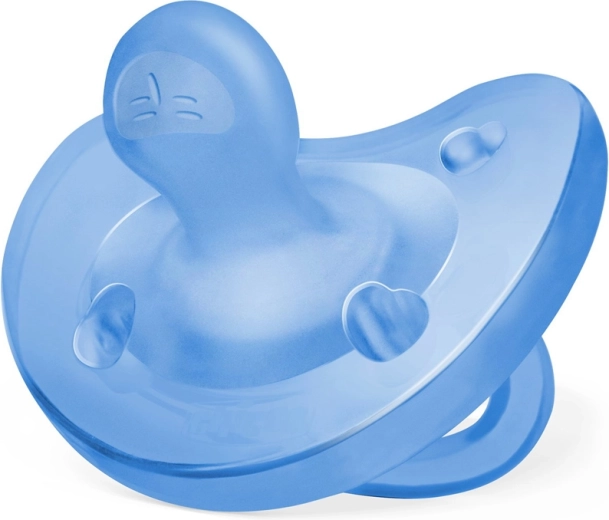Chicco Physio Soft all-silicone pacifier for boys 6–16 months, 1 pc