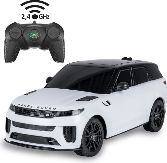 RC Range Rover Sport SV car 1:24 white