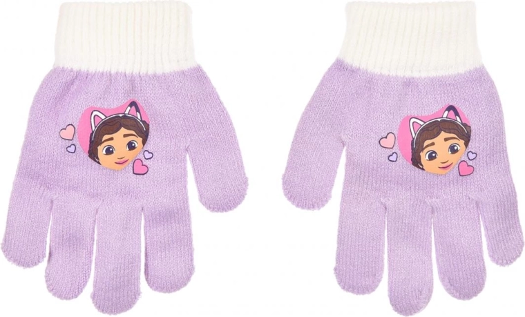 Children's winter gloves Gabby's Dollhouse - 1 piece