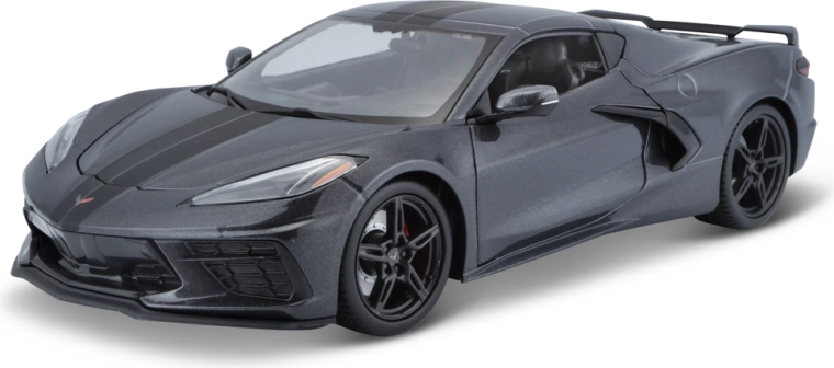 Maisto Chevrolet Corvette Stingray 2020 pilka 1:18