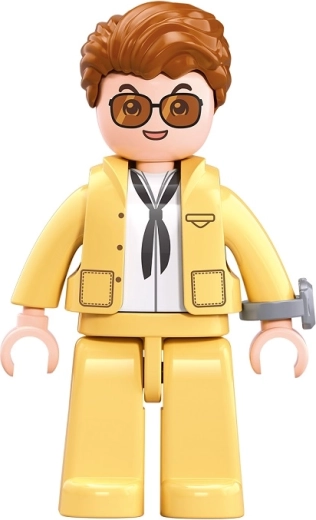 Driver minifigure included